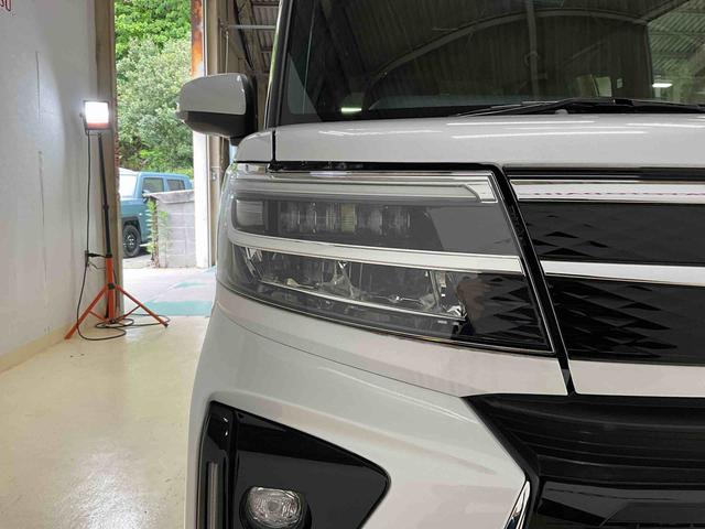 タントカスタムＸダイハツ認定中古車　予防安全機能スマートアシスト搭載　アイドリングストップ　オートライト　オートマチックハイビーム　電動格納ミラー　ＬＥＤヘッドライト　バックモニター　キーフリーキー　シートヒーター（京都府）の中古車