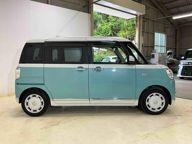 ムーヴキャンバスＧメイクアップリミテッド　ＳＡIII　２ＷＤ　ＣＶＴナビ　パノラマモニター　ブルートゥース対応　フルセグチューナー　ＥＴＣ　ドライブレコーダー　プッシュボタンエンジンスタート　両側リヤパワースライドドア　ＬＥＤヘッドライト　オートエアコン　ＡＢＳ（京都府）の中古車