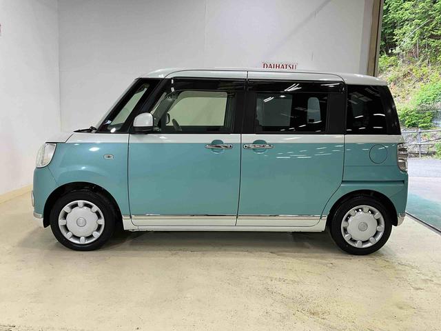 ムーヴキャンバスＧメイクアップリミテッド　ＳＡIII　２ＷＤ　ＣＶＴナビ　パノラマモニター　ブルートゥース対応　フルセグチューナー　ＥＴＣ　ドライブレコーダー　プッシュボタンエンジンスタート　両側リヤパワースライドドア　ＬＥＤヘッドライト　オートエアコン　ＡＢＳ（京都府）の中古車