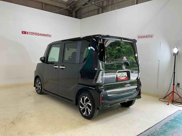 タントカスタムＸダイハツ認定中古車　予防安全機能スマートアシスト搭載　アイドリングストップ　オートマチックハイビーム　オートライト　ＬＥＤヘッドライト　電動格納ミラー　シートヒーター　バックモニター　キーフリーキー（京都府）の中古車