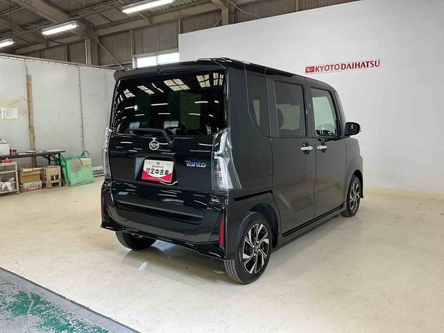 タントカスタムＸダイハツ認定中古車　予防安全機能スマートアシスト搭載　アイドリングストップ　オートマチックハイビーム　オートライト　ＬＥＤヘッドライト　電動格納ミラー　シートヒーター　バックモニター　キーフリーキー（京都府）の中古車