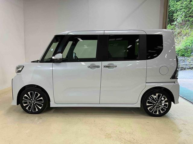 タントカスタムＲＳダイハツ認定中古車　予防安全機能スマートアシスト搭載　アイドリングストップ　オートライト　オートマチックハイビーム　ＬＥＤヘッドライト　電動格納ミラー　バックモニター　シートヒーター　キーフリーキー（京都府）の中古車