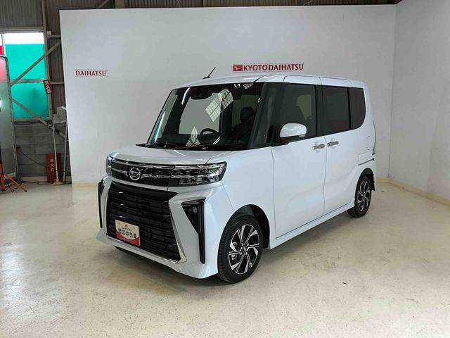タントカスタムＸ届出済未使用車　前席シートヒーター　スマートキー　ＬＥＤヘッドライト　バックカメラ（京都府）の中古車