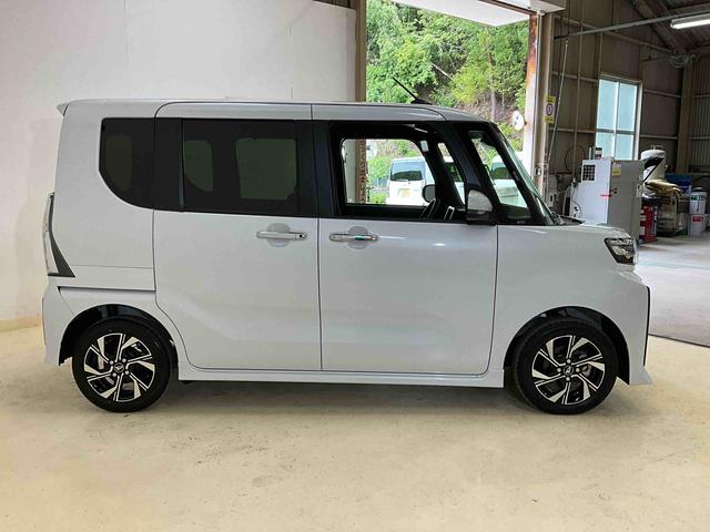 タントカスタムＸ届出済未使用車　前席シートヒーター　スマートキー　ＬＥＤヘッドライト　バックカメラ（京都府）の中古車
