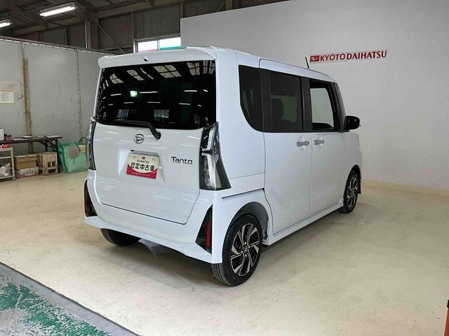 タントカスタムＸ届出済未使用車　前席シートヒーター　スマートキー　ＬＥＤヘッドライト　バックカメラ（京都府）の中古車