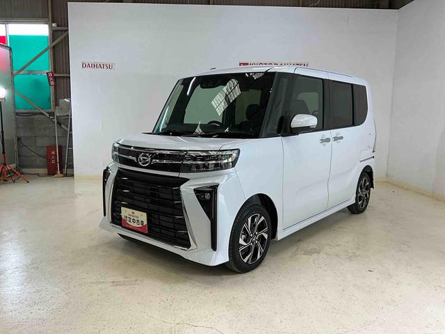 タントカスタムＸオーディオレス　バックカメラ　両側電動スライドドア　オートライト　オートハイビーム　ＬＥＤヘッドライト　ＬＥＤフォグランプ　運転席助手席シートヒーター　プッシュスタート　キーフリーシステム（京都府）の中古車
