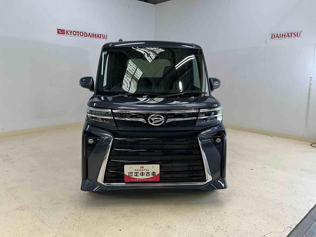 タントカスタムＸワンオーナー　衝突軽減ブレーキ　認定中古車　両側電動スライドドア　運転席助手席シートヒーター　電動パーキングブレーキ　オートブレーキホールド機能　プッシュボタンスタート　スマートキー　オーディオレス車（京都府）の中古車