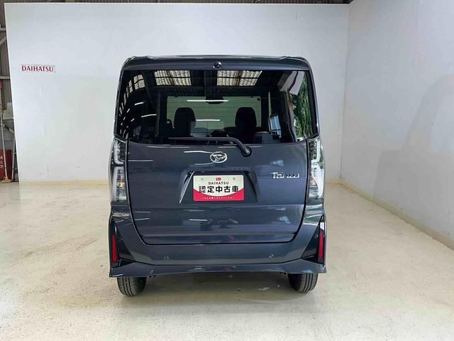 タントカスタムＸワンオーナー　衝突軽減ブレーキ　認定中古車　両側電動スライドドア　運転席助手席シートヒーター　電動パーキングブレーキ　オートブレーキホールド機能　プッシュボタンスタート　スマートキー　オーディオレス車（京都府）の中古車