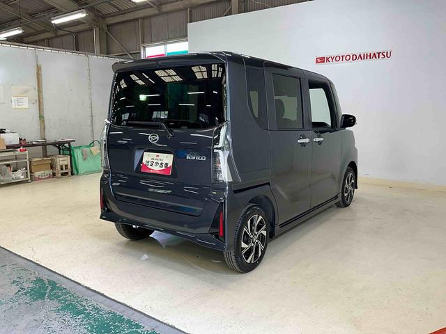 タントカスタムＸワンオーナー　衝突軽減ブレーキ　認定中古車　両側電動スライドドア　運転席助手席シートヒーター　電動パーキングブレーキ　オートブレーキホールド機能　プッシュボタンスタート　スマートキー　オーディオレス車（京都府）の中古車