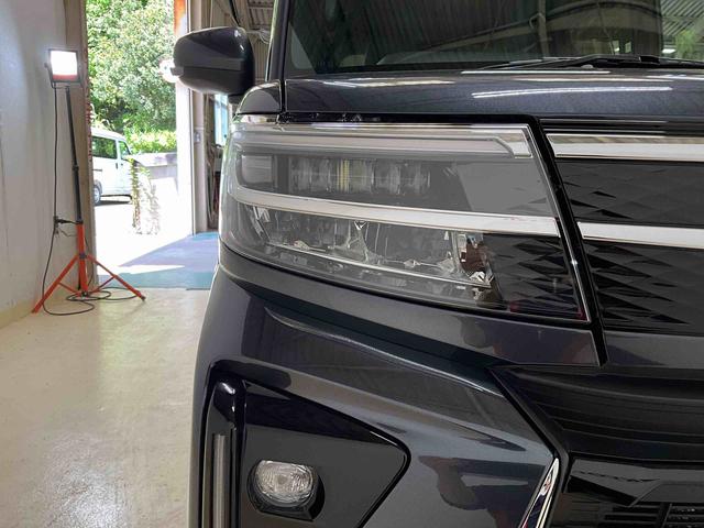 タントカスタムＸワンオーナー　衝突軽減ブレーキ　認定中古車　両側電動スライドドア　運転席助手席シートヒーター　電動パーキングブレーキ　オートブレーキホールド機能　プッシュボタンスタート　スマートキー　オーディオレス車（京都府）の中古車