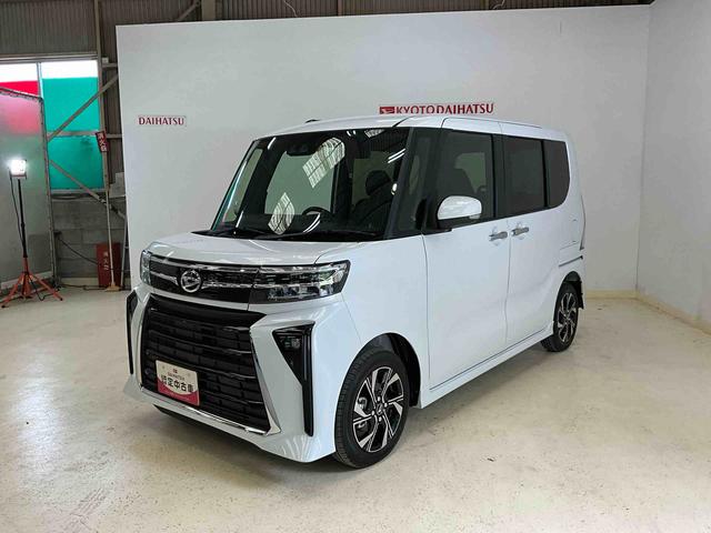 タントカスタムＸダイハツ認定中古車　予防安全機能スマートアシスト搭載　アイドリングストップ　オートライト　オートマチックハイビーム　ＬＥＤヘッドライト　電動格納ミラー　バックモニター　シートヒーター　キーフリーキー（京都府）の中古車