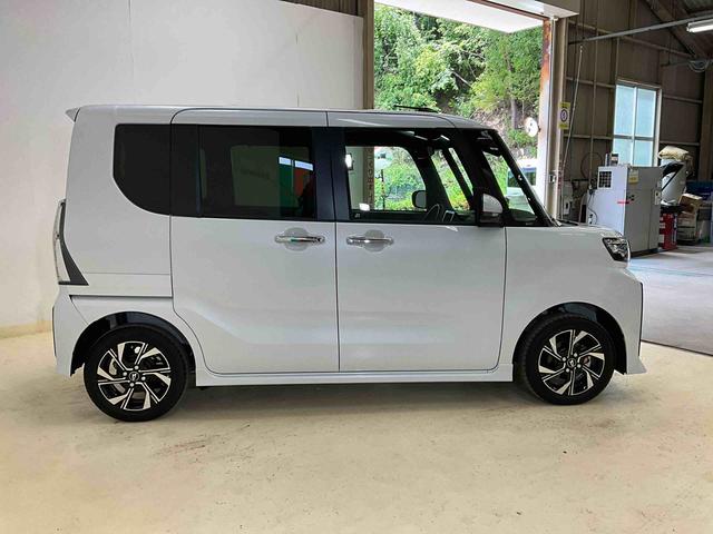 タントカスタムＸダイハツ認定中古車　予防安全機能スマートアシスト搭載　アイドリングストップ　オートライト　オートマチックハイビーム　ＬＥＤヘッドライト　電動格納ミラー　バックモニター　シートヒーター　キーフリーキー（京都府）の中古車