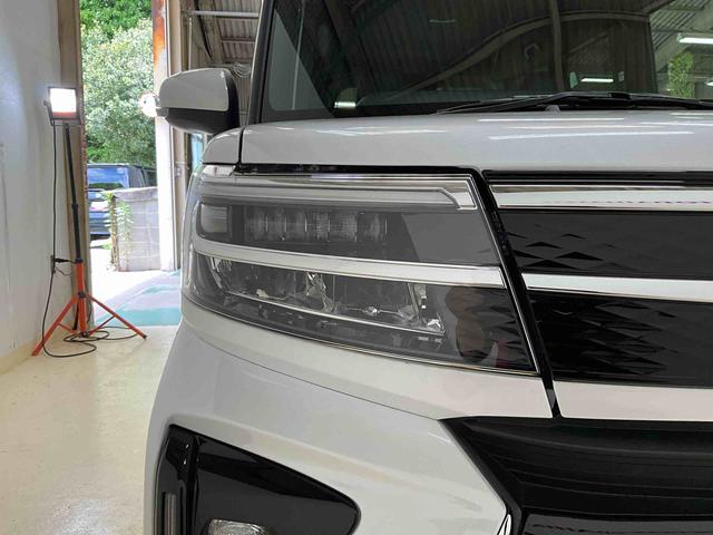 タントカスタムＸダイハツ認定中古車　予防安全機能スマートアシスト搭載　アイドリングストップ　オートライト　オートマチックハイビーム　ＬＥＤヘッドライト　電動格納ミラー　バックモニター　シートヒーター　キーフリーキー（京都府）の中古車