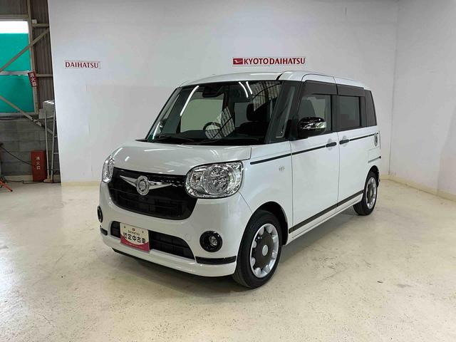 ムーヴキャンバスＸブラックアクセントリミテッド　ＳＡIIIワンオーナー　衝突軽減ブレーキ　認定中古車　ナビ　ドライブレコーダー　ＥＴＣ　パノラマモニター　運転席シートヒーター　両側電動スライドドア　オートライト　ＬＥＤヘッドライト　オートエアコン（京都府）の中古車