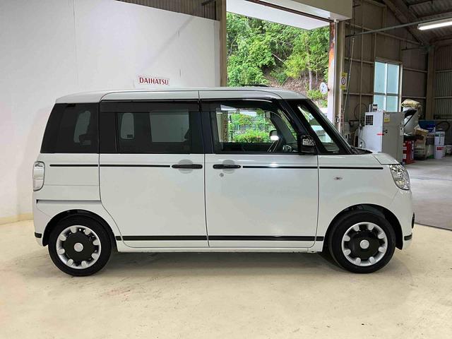 ムーヴキャンバスＸブラックアクセントリミテッド　ＳＡIIIワンオーナー　衝突軽減ブレーキ　認定中古車　ナビ　ドライブレコーダー　ＥＴＣ　パノラマモニター　運転席シートヒーター　両側電動スライドドア　オートライト　ＬＥＤヘッドライト　オートエアコン（京都府）の中古車