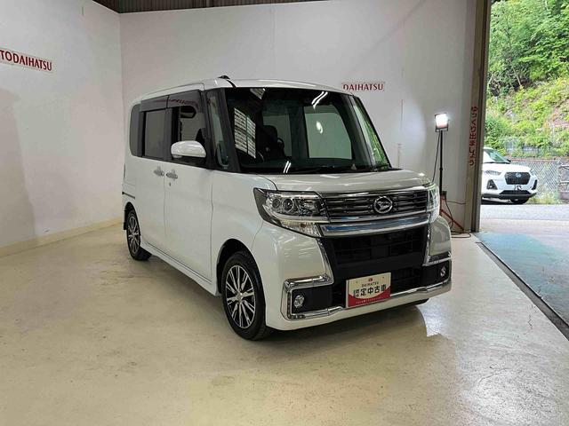 タントカスタムＸ　トップエディションＶＳ　ＳＡIII　ナビ　ＥＴＣナビ　パノラマモニター　ＥＴＣ　ＬＥＤヘッドライト　ＬＥＤフォグランプ　キーフリー　電動格納ドアミラー　電動スライドドア　オートエアコン（京都府）の中古車