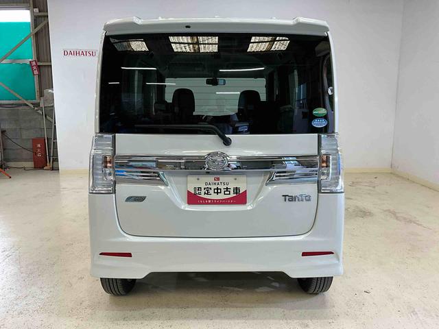 タントカスタムＸ　ＳＡナビ　バックカメラ　ＬＥＤヘッドライト　フォグランプ　キーフリー　電動格納ドアミラー　片側電動スライドドア　オートエアコン（京都府）の中古車