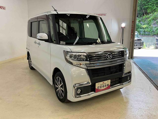 タントカスタムＸ　トップエディションＳＡIIナビ　バックカメラ　ＬＥＤヘッドライト　ＬＥＤフォグランプ　キーフリー　電動格納ドアミラー　片側電動スライドドア　オートエアコン（京都府）の中古車