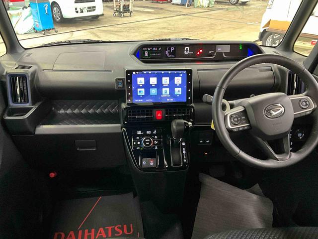 タントカスタムＲＳスタイルセレクション９インチナビ　パノラマモニター　ＥＴＣ　ドラレコ　ＬＥＤヘッドランプ　両側電動スライドドア　シートヒーター　キーフリー　プッシュボタンスタート　オートライト　クルーズコントロール　ターボエンジン（京都府）の中古車