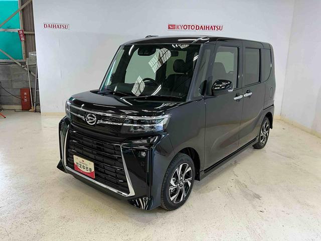 タントカスタムＸ　スマートアシスト　届出済み未使用車　バックカメラスマートアシスト　バックカメラ　プッシュボタンエンジンスタート　シートヒーター　ＬＥＤヘッドライト　両側リヤパワースライドドア　コーナーセンサー　アルミホイール　オートエアコン　オートライト　ＡＢＳ（京都府）の中古車