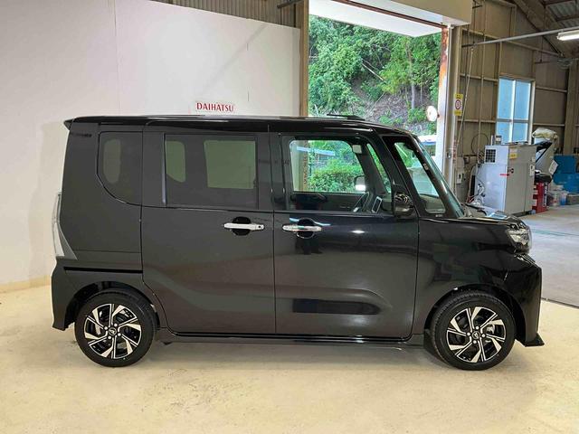 タントカスタムＸ　スマートアシスト　届出済み未使用車　バックカメラスマートアシスト　バックカメラ　プッシュボタンエンジンスタート　シートヒーター　ＬＥＤヘッドライト　両側リヤパワースライドドア　コーナーセンサー　アルミホイール　オートエアコン　オートライト　ＡＢＳ（京都府）の中古車