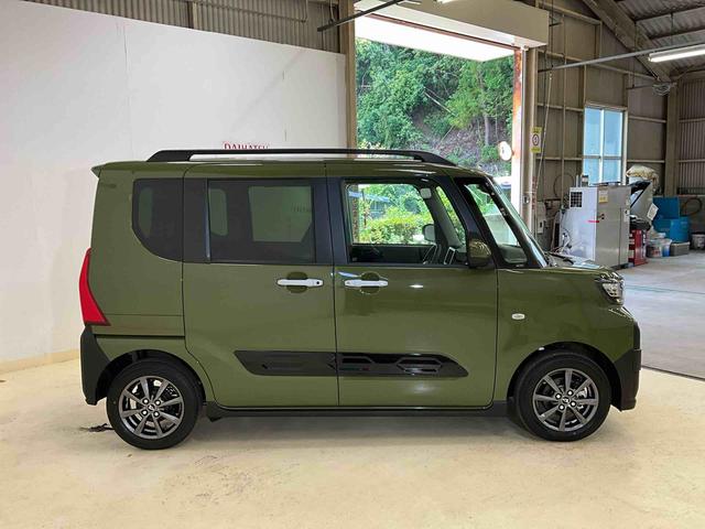 タントファンクロス　届出済み未使用車　ＬＥＤヘッドランプ　スマアシバックカメラ対応　ＬＥＤヘッドランプ　プッシュボタンスタート　キーフリー　アイドリングストップ　両側電動スライドドア　シートヒーター　オートライト　オートエアコン　ベンチシート　アルミホイール（京都府）の中古車