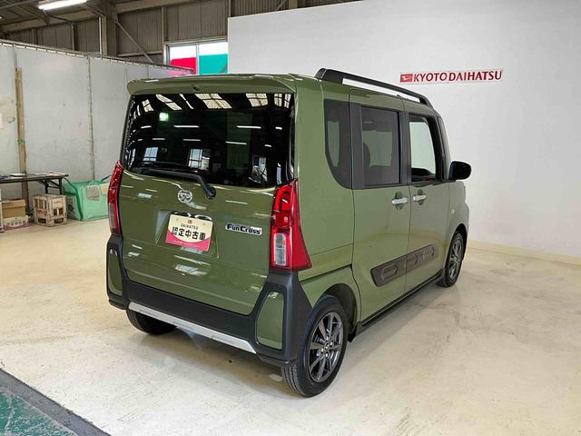 タントファンクロス　届出済み未使用車　ＬＥＤヘッドランプ　スマアシバックカメラ対応　ＬＥＤヘッドランプ　プッシュボタンスタート　キーフリー　アイドリングストップ　両側電動スライドドア　シートヒーター　オートライト　オートエアコン　ベンチシート　アルミホイール（京都府）の中古車