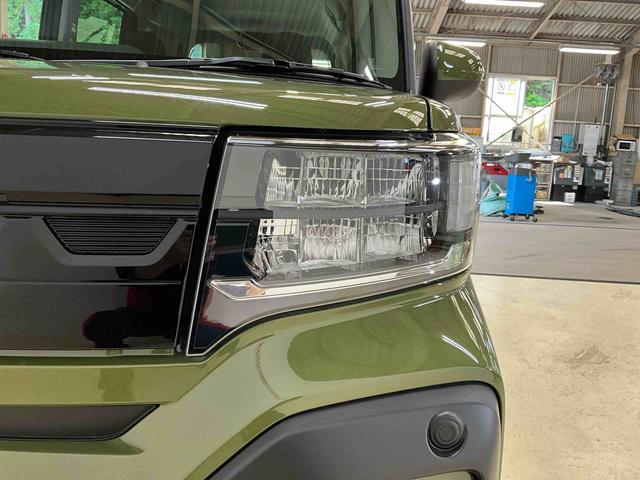 タントファンクロス　届出済み未使用車　ＬＥＤヘッドランプ　スマアシバックカメラ対応　ＬＥＤヘッドランプ　プッシュボタンスタート　キーフリー　アイドリングストップ　両側電動スライドドア　シートヒーター　オートライト　オートエアコン　ベンチシート　アルミホイール（京都府）の中古車