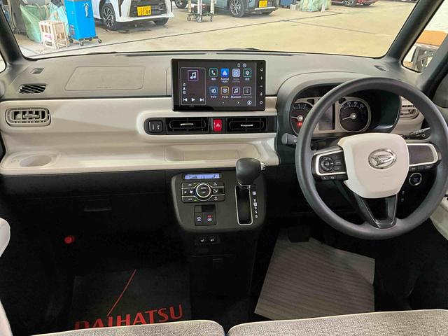 ムーヴキャンバスストライプスＧ　ＬＥＤヘッドライトダイハツ認定中古車　予防安全機能スマートアシスト搭載　アイドリングストップ　オートライト　オートマチックハイビーム　ＬＥＤヘッドライト　電動格納ミラー　バックモニター　シートヒーター　キーフリーキー（京都府）の中古車
