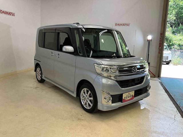 タントカスタムＸ　ＳＡ　ナビ　バックカメラ　ＬＥＤヘッドライトナビ　バックカメラ　ＬＥＤヘッドライト　フォグランプ　キーフリー　片側電動スライドドア　オートエアコン　プッシュスタート（京都府）の中古車