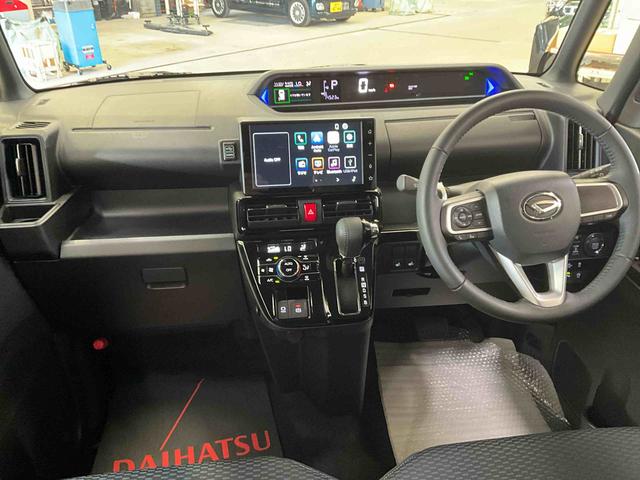 タントカスタムＲＳ　ディスプレイオーディオ　バックカメラ　ターボディスプレイオーディオ　フルセグチューナー　ブルートゥース対応　バックカメラ　ターボ　スマートアシスト　両側リヤパワースライドドア　プッシュボタンエンジンスタート　シートヒーター　ＬＥＤヘッドライト（京都府）の中古車