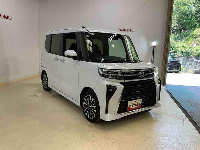 タントカスタムＲＳ　ディスプレイオーディオ　バックカメラ　ターボディスプレイオーディオ　フルセグチューナー　ブルートゥース対応　バックカメラ　ターボ　スマートアシスト　両側リヤパワースライドドア　プッシュボタンエンジンスタート　シートヒーター　ＬＥＤヘッドライト（京都府）の中古車