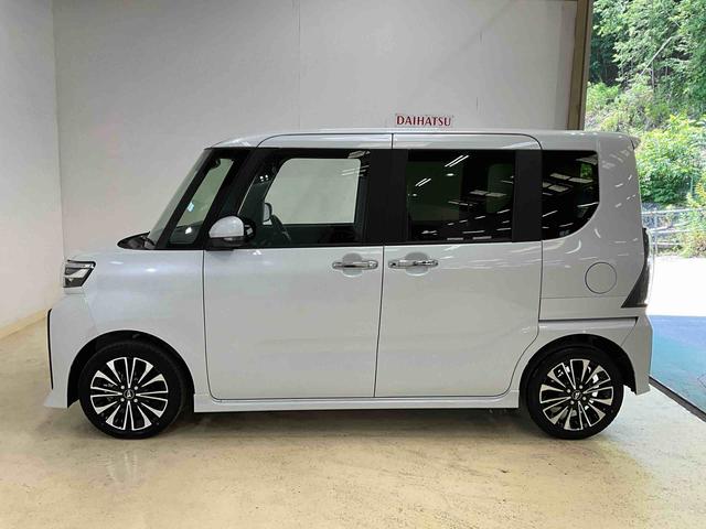 タントカスタムＲＳ　ディスプレイオーディオ　バックカメラ　ターボディスプレイオーディオ　フルセグチューナー　ブルートゥース対応　バックカメラ　ターボ　スマートアシスト　両側リヤパワースライドドア　プッシュボタンエンジンスタート　シートヒーター　ＬＥＤヘッドライト（京都府）の中古車