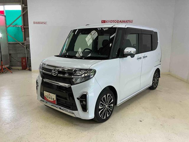 タントカスタムＲＳ　ナビ　パノラマモニター　ＥＴＣ　ドラレコナビ　パノラマモニター　ＥＴＣ　ドラレコ　ＬＥＤヘッドランプ　ターボエンジン　プッシュボタンスタート　キーフリー　アルミホイール　シートヒーター　両側電動スライドドア　アイドリングストップ　ＡＢＳ（京都府）の中古車