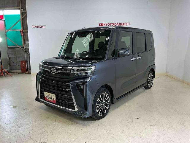 タントカスタムＲＳ　ターボ　ディスプレイオーディオ　バックカメラディスプレイオーディオ　バックカメラ　フルセグチューナー　ブルートゥース対応　プッシュボタンエンジンスタート　両側リヤパワースライドドア　ターボ　スマートアシスト　ＬＥＤヘッドライト　コーナーセンサー（京都府）の中古車