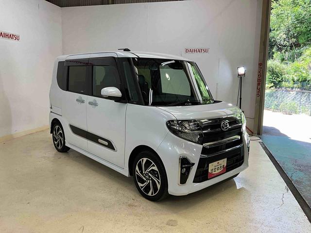 タントカスタムＲＳスタイルセレクション　ナビ　パノラマモニターナビ　パノラマモニター　ＥＴＣ　ドラレコ　ＬＥＤヘッドランプ　両側電動スライドドア　シートヒーター　クルーズコントロール　ターボエンジン　プッシュボタンスタート　キーフリー　アイドリングストップ（京都府）の中古車