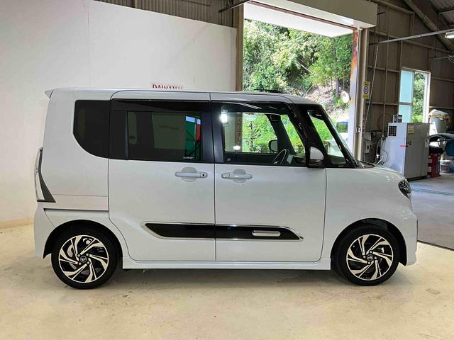 タントカスタムＲＳスタイルセレクション　ナビ　パノラマモニターナビ　パノラマモニター　ＥＴＣ　ドラレコ　ＬＥＤヘッドランプ　両側電動スライドドア　シートヒーター　クルーズコントロール　ターボエンジン　プッシュボタンスタート　キーフリー　アイドリングストップ（京都府）の中古車
