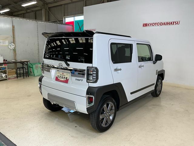 タフトＧターボ　クロムベンチャー　９インチナビ　ＴＶ　ドラレコ９インチ純正ナビ　フルセグＴＶ　前後ドラレコ　ＥＴＣ２．０　クルーズコントロール（京都府）の中古車