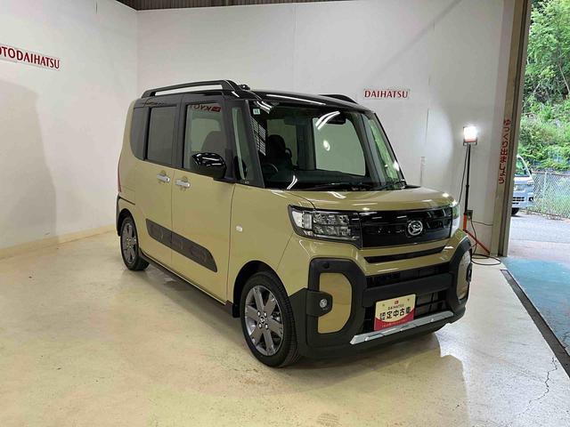 タントファンクロスターボ　バックカメラ　禁煙車　ワンオーナーバックカメラ　禁煙車　ワンオーナー　両側電動スライドドア　前席シートヒーター（京都府）の中古車