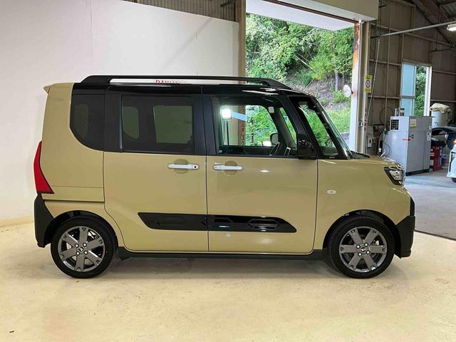 タントファンクロスターボ　バックカメラ　禁煙車　ワンオーナーバックカメラ　禁煙車　ワンオーナー　両側電動スライドドア　前席シートヒーター（京都府）の中古車