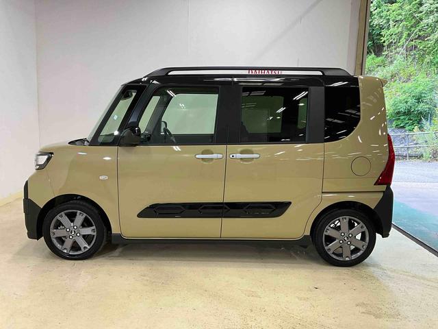 タントファンクロスターボ　バックカメラ　禁煙車　ワンオーナーバックカメラ　禁煙車　ワンオーナー　両側電動スライドドア　前席シートヒーター（京都府）の中古車