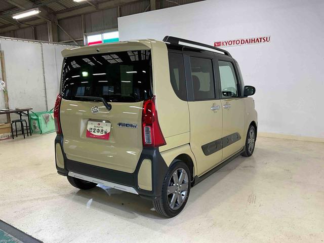 タントファンクロスターボ　バックカメラ　禁煙車　ワンオーナーバックカメラ　禁煙車　ワンオーナー　両側電動スライドドア　前席シートヒーター（京都府）の中古車