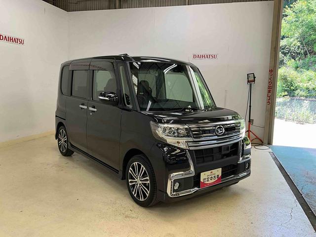 タントカスタムＲＳ　トップエディションＳＡII　ＬＥＤヘッドライトダイハツ認定中古車　予防安全機能スマートアシスト搭載　アイドリングストップ　バックモニター　電動格納ミラー　ＬＥＤヘッドライト　キーフリーキー　オートライト（京都府）の中古車