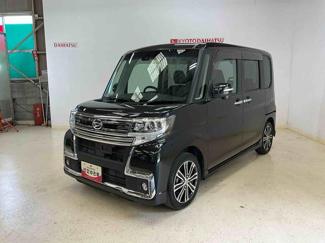 タントカスタムＲＳ　トップエディションＳＡII　ＬＥＤヘッドライトダイハツ認定中古車　予防安全機能スマートアシスト搭載　アイドリングストップ　バックモニター　電動格納ミラー　ＬＥＤヘッドライト　キーフリーキー　オートライト（京都府）の中古車