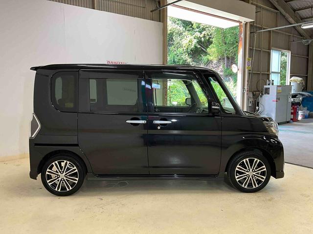 タントカスタムＲＳ　トップエディションＳＡII　ＬＥＤヘッドライトダイハツ認定中古車　予防安全機能スマートアシスト搭載　アイドリングストップ　バックモニター　電動格納ミラー　ＬＥＤヘッドライト　キーフリーキー　オートライト（京都府）の中古車