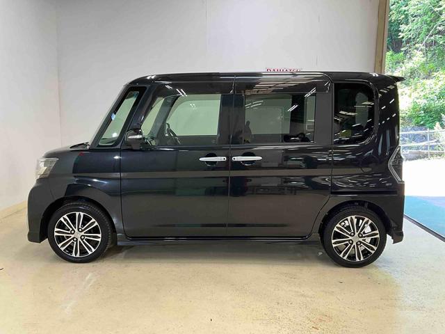 タントカスタムＲＳ　トップエディションＳＡII　ＬＥＤヘッドライトダイハツ認定中古車　予防安全機能スマートアシスト搭載　アイドリングストップ　バックモニター　電動格納ミラー　ＬＥＤヘッドライト　キーフリーキー　オートライト（京都府）の中古車