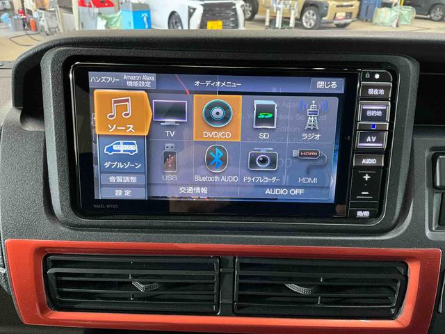 ハイゼットカーゴクルーズターボ　ナビ　バックカメラ　ＥＴＣ　ドラレコ　４ＷＤ４ＷＤ　スマートアシスト　ナビ　フルセグチューナー　バックカメラ　ブルートゥース対応　ＥＴＣ　ドライブレコーダー　プッシュボタンエンジンスタート　両側リヤパワースライドドア　ＬＥＤヘッドライト　ＡＢＳ（京都府）の中古車
