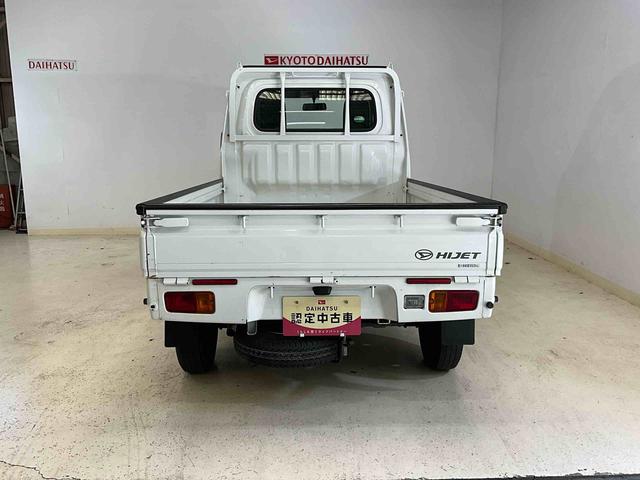 ハイゼットトラックスタンダード　４ＷＤ　４速オートマチック　パワステ　ラジオ４ＷＤ　４速オートマチック　ＡＭ／ＦＭチューナー　パワステ　スチールホイール　マニュアルエアコン　ゲートプロテクター　ガードフレームプロテクター　ラバーマット　バイザー運転席エアバッグ（京都府）の中古車