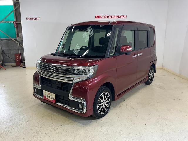 タントカスタムＸ　トップエディションＳＡII両側スライドドア　ＥＴＣ付　ドラレコ有（前）　　純正ナビ有　バックカメラ有　カーペットマット有　バイザー有り（京都府）の中古車