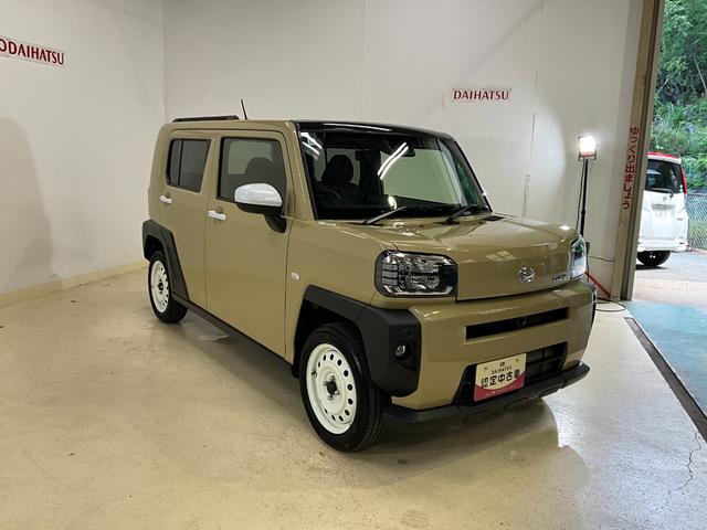 タフトＧターボ　４ＷＤ　オーディオレス　プッシュスタート４ＷＤ　オーディオレス　キーフリー　プッシュスタート　電動パーキングブレーキ　オートエアコン　オートライト　オートハイビーム　ＬＥＤヘッドライト（京都府）の中古車